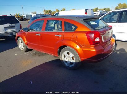 2008 DODGE CALIBER SE Orange  Gasoline 1B3HB28B58D680983 photo #4