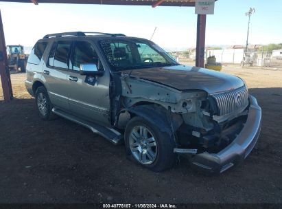 2008 MERCURY MOUNTAINEER PREMIER Silver  Gasoline 4M2EU48878UJ04060 photo #1