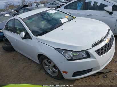 2013 CHEVROLET CRUZE 1LT AUTO White  Gasoline 1G1PC5SB6D7103303 photo #1