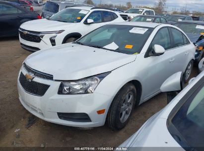 2013 CHEVROLET CRUZE 1LT AUTO White  Gasoline 1G1PC5SB6D7103303 photo #3