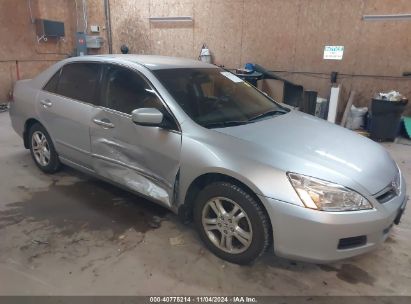 2007 HONDA ACCORD 2.4 SE Silver  Gasoline 1HGCM56397A210456 photo #1