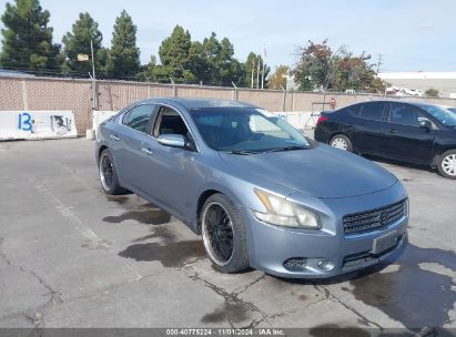 2011 NISSAN MAXIMA 3.5 SV Blue  Gasoline 1N4AA5AP7BC809898 photo #1