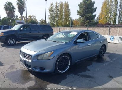 2011 NISSAN MAXIMA 3.5 SV Blue  Gasoline 1N4AA5AP7BC809898 photo #3