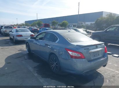 2011 NISSAN MAXIMA 3.5 SV Blue  Gasoline 1N4AA5AP7BC809898 photo #4