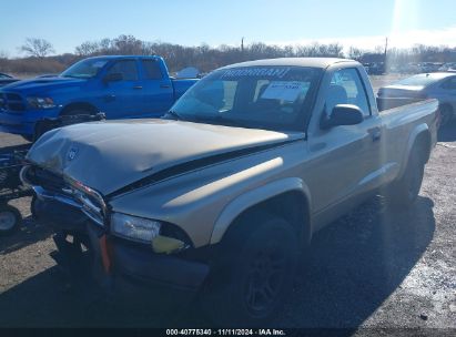 2004 DODGE DAKOTA Gold  Gasoline 1D7FL16K14S602891 photo #3