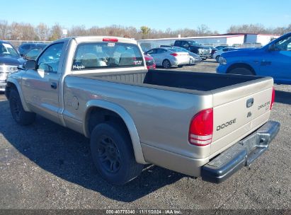 2004 DODGE DAKOTA Gold  Gasoline 1D7FL16K14S602891 photo #4