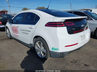 2012 CHEVROLET VOLT White  Hybrid 1G1RF6E49CU123225 photo #4