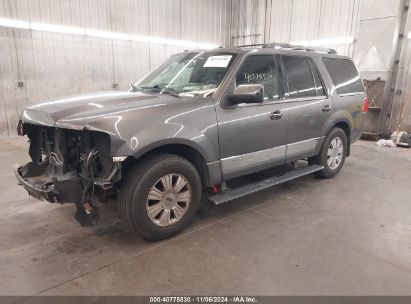 2012 LINCOLN NAVIGATOR Gray  Flexible Fuel 5LMJJ2J5XCEL00880 photo #3