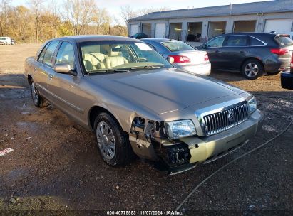 2006 MERCURY GRAND MARQUIS GS Pewter  Flexible Fuel 2MEFM74V56X620087 photo #1