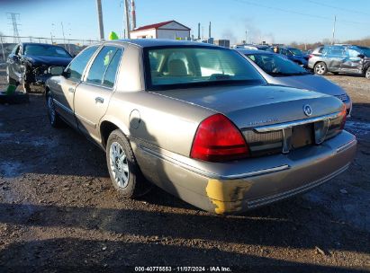 2006 MERCURY GRAND MARQUIS GS Pewter  Flexible Fuel 2MEFM74V56X620087 photo #4