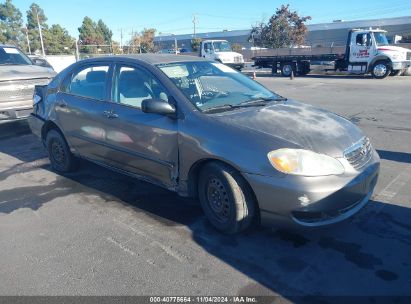 2007 TOYOTA COROLLA CE Gray  Gasoline 1NXBR32E27Z792143 photo #1