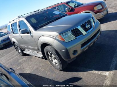 2006 NISSAN PATHFINDER SE Gray  Gasoline 5N1AR18U26C632962 photo #1