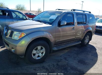 2006 NISSAN PATHFINDER SE Gray  Gasoline 5N1AR18U26C632962 photo #3