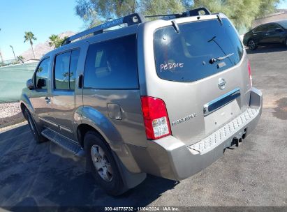 2006 NISSAN PATHFINDER SE Gray  Gasoline 5N1AR18U26C632962 photo #4