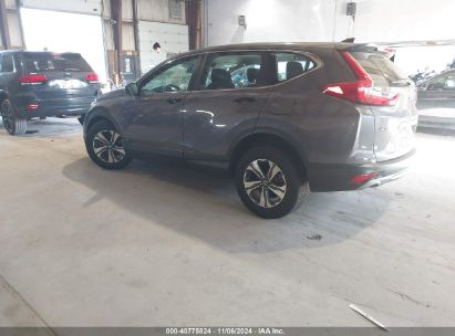 2019 HONDA CR-V LX Gray  Gasoline 2HKRW6H37KH221334 photo #4