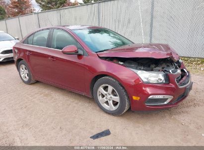 2016 CHEVROLET CRUZE LIMITED 1LT AUTO Maroon  Gasoline 1G1PE5SB5G7191050 photo #1