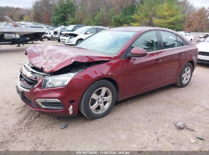 2016 CHEVROLET CRUZE LIMITED 1LT AUTO Maroon  Gasoline 1G1PE5SB5G7191050 photo #3