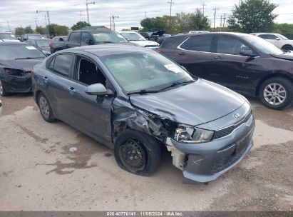 2020 KIA RIO S Gray  Gasoline 3KPA24ADXLE268444 photo #1