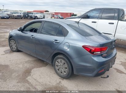 2020 KIA RIO S Gray  Gasoline 3KPA24ADXLE268444 photo #4