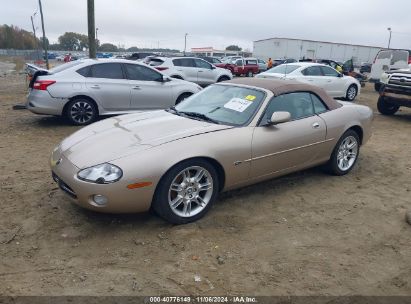 2001 JAGUAR XK8 Beige  Gasoline SAJDA42C91NA16798 photo #3