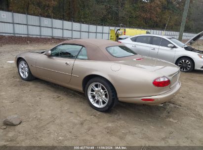 2001 JAGUAR XK8 Beige  Gasoline SAJDA42C91NA16798 photo #4