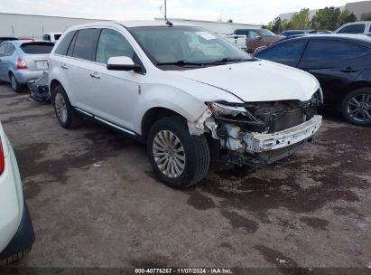 2014 LINCOLN MKX White  Gasoline 2LMDJ6JK0EBL03674 photo #1