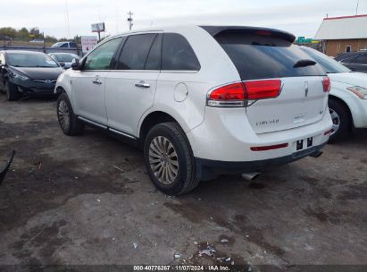 2014 LINCOLN MKX White  Gasoline 2LMDJ6JK0EBL03674 photo #4