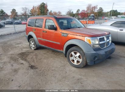 2007 DODGE NITRO SXT Orange  Gasoline 1D8GT28K77W546410 photo #1