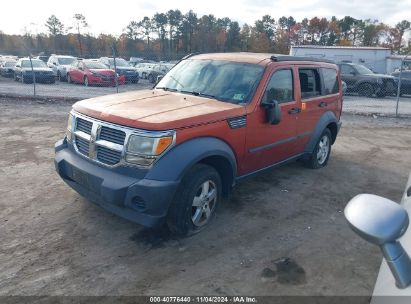 2007 DODGE NITRO SXT Orange  Gasoline 1D8GT28K77W546410 photo #3