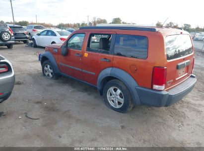 2007 DODGE NITRO SXT Orange  Gasoline 1D8GT28K77W546410 photo #4