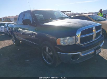 2004 DODGE RAM 1500 SLT/LARAMIE Black  Gasoline 1D7HA18N84S605082 photo #1