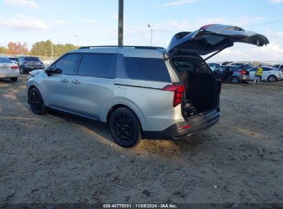 2025 KIA CARNIVAL MPV SX Silver  Gasoline KNDNE5K35S6459018 photo #4