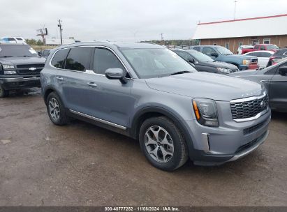 2020 KIA TELLURIDE EX Gray  Gasoline 5XYP3DHC1LG037827 photo #1