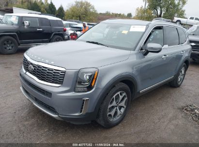 2020 KIA TELLURIDE EX Gray  Gasoline 5XYP3DHC1LG037827 photo #3