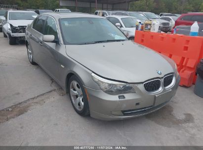 2008 BMW 528I Tan  Gasoline WBANU53538CT15560 photo #1