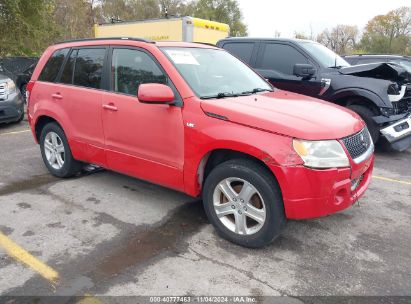 2007 SUZUKI GRAND VITARA LUXURY Red  Gasoline JS3TD947X74200658 photo #1