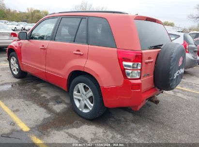 2007 SUZUKI GRAND VITARA LUXURY Red  Gasoline JS3TD947X74200658 photo #4