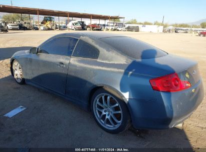 2006 INFINITI G35 Blue  Gasoline JNKCV54E26M705853 photo #4