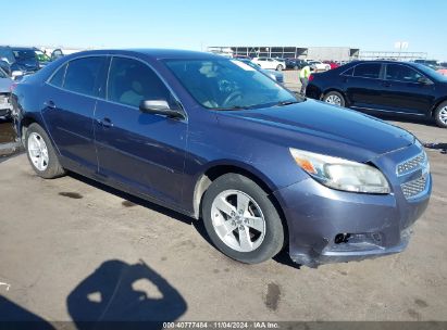 2013 CHEVROLET MALIBU 1LS Blue  Gasoline 1G11B5SA4DF347263 photo #1