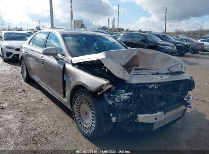 2020 GENESIS G90 3.3T PREMIUM AWD Pewter  Gasoline KMTF34PA0LU081023 photo #1