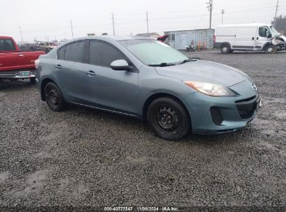 2013 MAZDA MAZDA3 I SV Blue  Gasoline JM1BL1TG8D1814539 photo #1