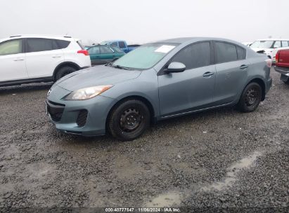 2013 MAZDA MAZDA3 I SV Blue  Gasoline JM1BL1TG8D1814539 photo #3