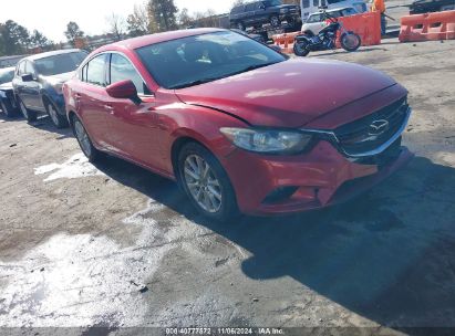 2015 MAZDA MAZDA6 I SPORT Red  Gasoline JM1GJ1U54F1216153 photo #1