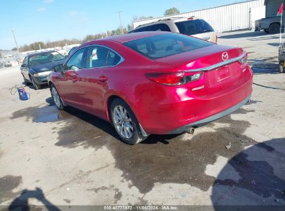 2015 MAZDA MAZDA6 I SPORT Red  Gasoline JM1GJ1U54F1216153 photo #4