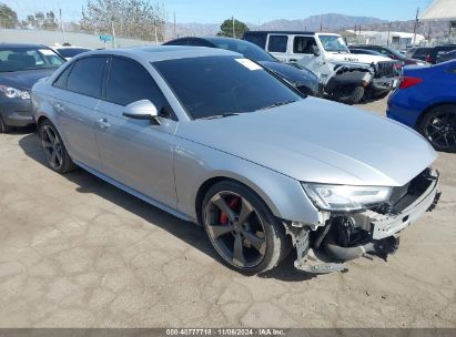 2018 AUDI S4 3.0T PREMIUM PLUS Silver  Gasoline WAUB4AF45JA132600 photo #1