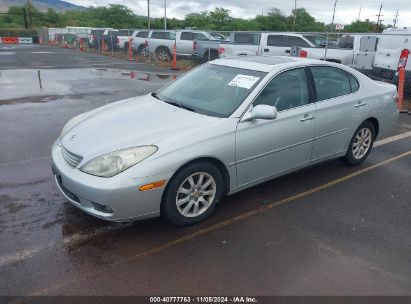 2003 LEXUS ES 300 Silver  Gasoline JTHBF30G930089754 photo #3