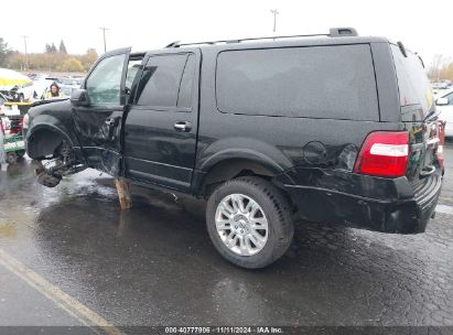 2012 FORD EXPEDITION EL LIMITED Black  Flexible Fuel 1FMJK2A59CEF05364 photo #4