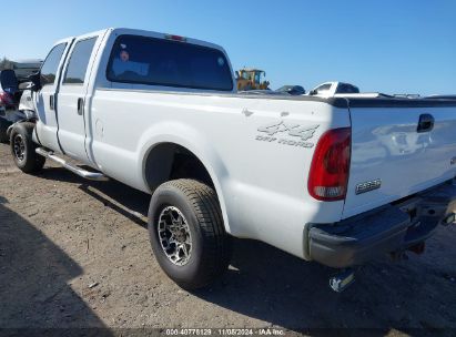 2003 FORD F-250 LARIAT/XL/XLT White  Gasoline 1FTNW21S33EB43550 photo #4