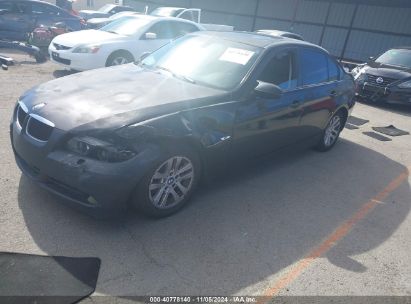 2007 BMW 328I Black  Gasoline WBAVC53577FZ80154 photo #3