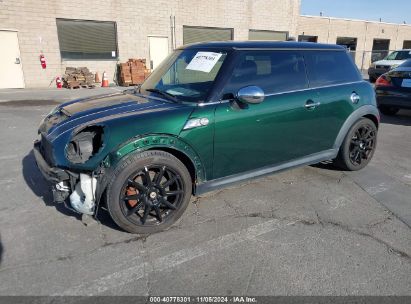 2011 MINI COOPER S Green  Gasoline WMWSV3C59BTY24418 photo #3